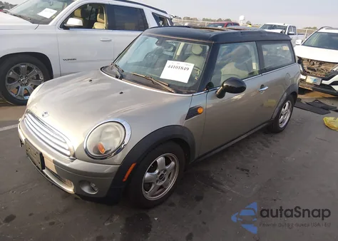 2009 Mini Cooper Clubman z USA, uszkodzony, nr VIN WMWML33569TN68523